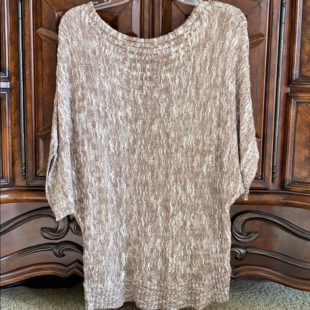 Romeo & Juliet Couture open knit sweater